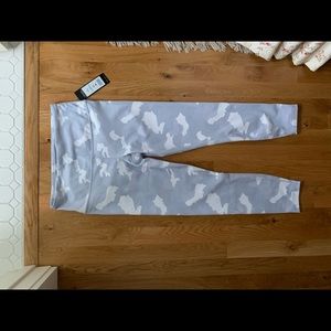 Yogalicious lux camo white combo leggings